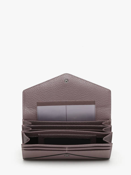 Portefeuille Leder Yves renard Violet enveloppe 29286 ander zicht 1